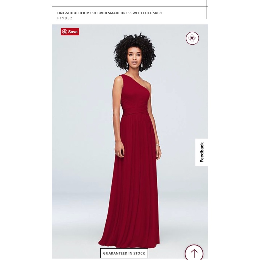 Brand new David’s bridal bridesmaids dress